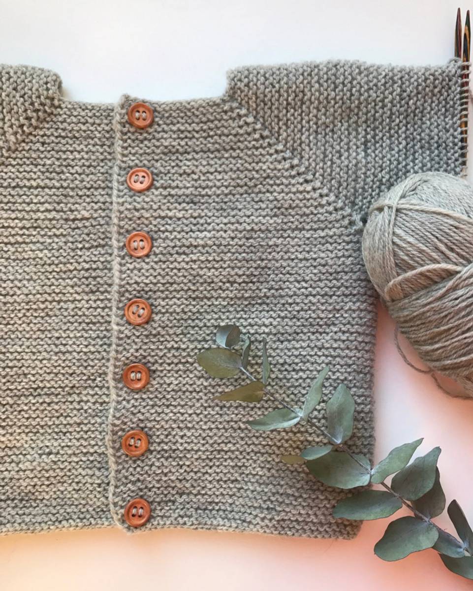 Mønster Begynnerjakken Petiteknit