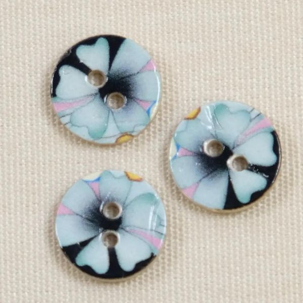 Hovedbilde Grønn fantasiblomst 15 mm