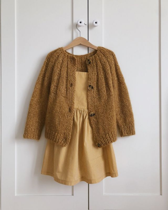 Mønster Sunday Cardigan junior Petiteknit