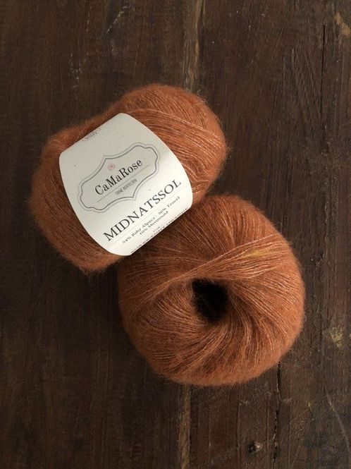 Hovedbilde Midnatssol 9538 Brændt orange Camarose