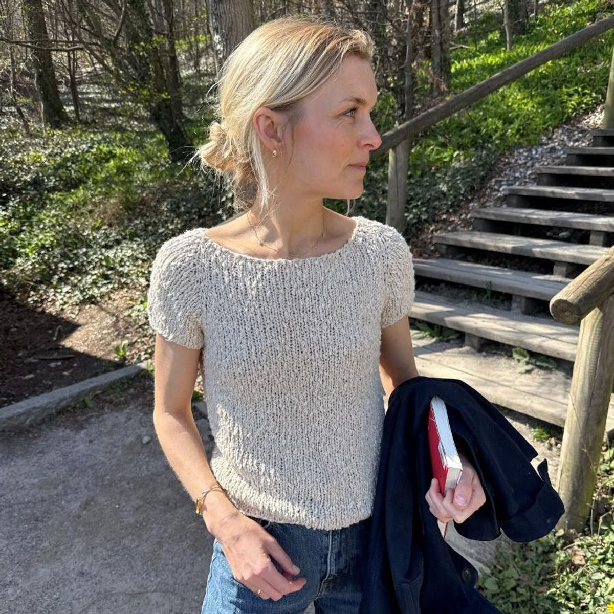 Garnpakke Wave tee PetiteKnit