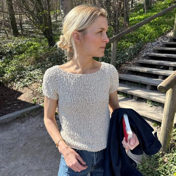 Hovedbilde Garnpakke Wave tee PetiteKnit