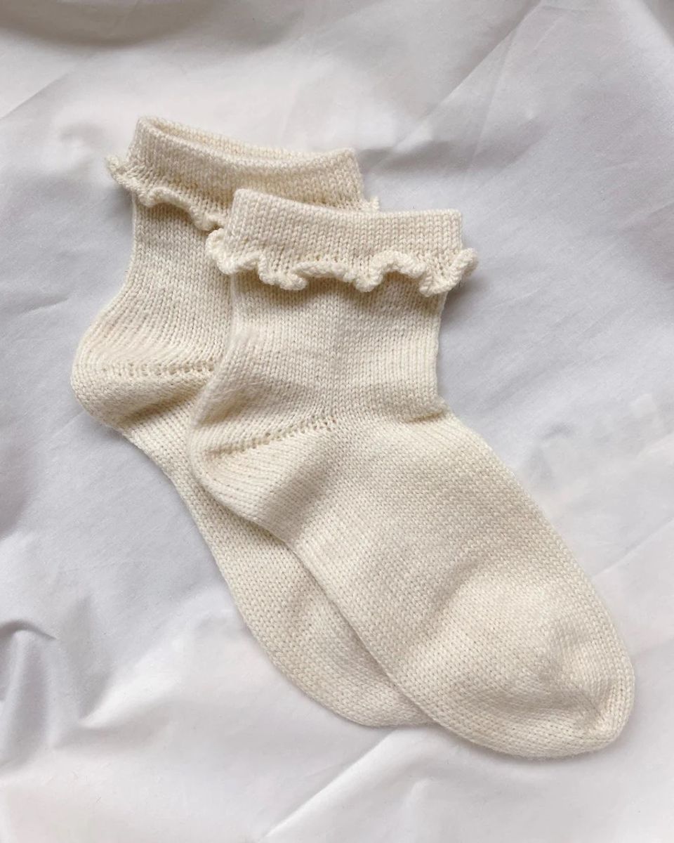 Garnpakke Ruffle Socks PetiteKnit