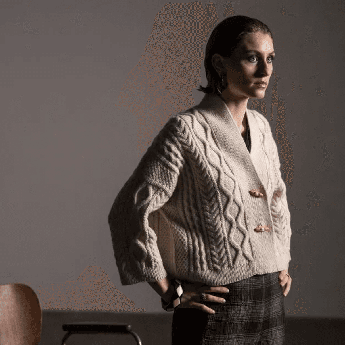 Garnpakke Ficherman Cardigan fra Filcolana - design Sanastrik