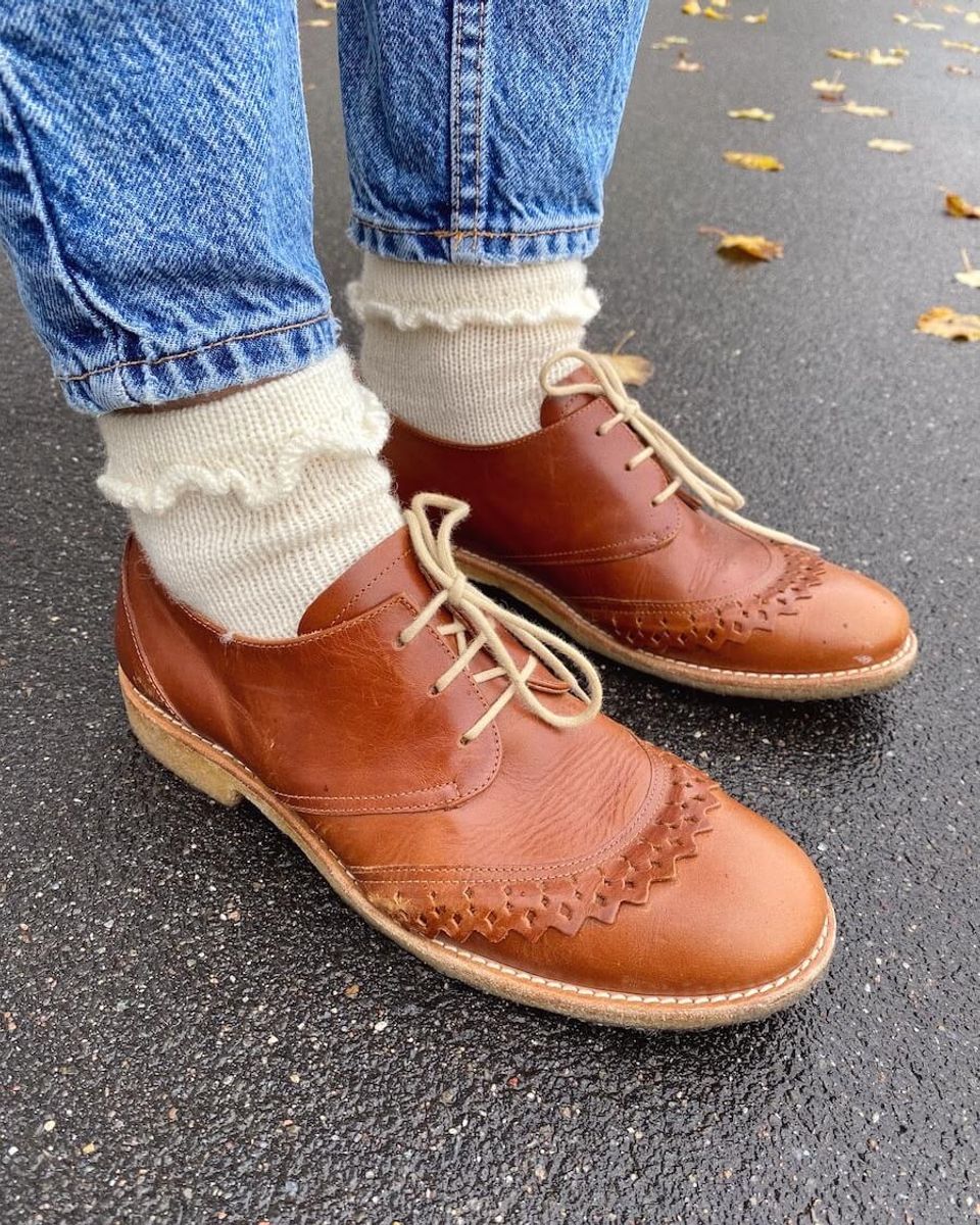 Garnpakke Ruffle Socks PetiteKnit