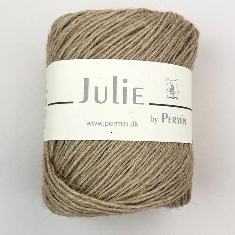 Julie jutegarn 200 gr. Permin garn