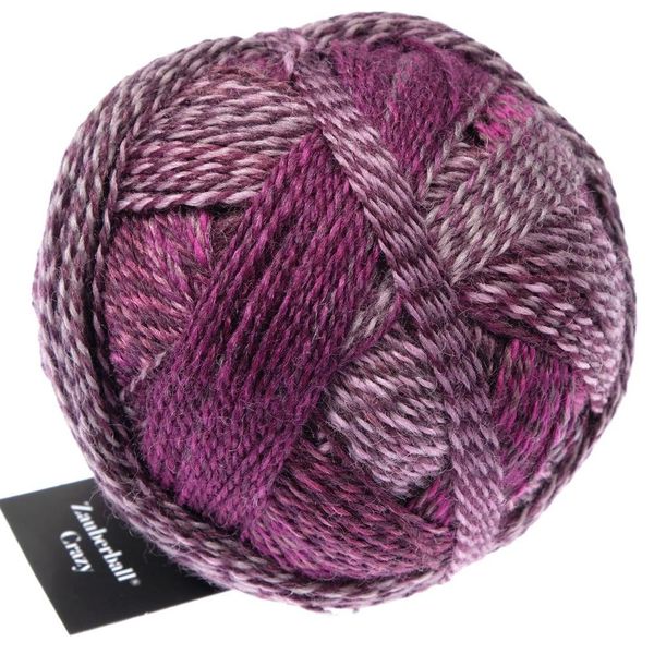 Hovedbilde Crazy 2543 dark roses Zauberball garn