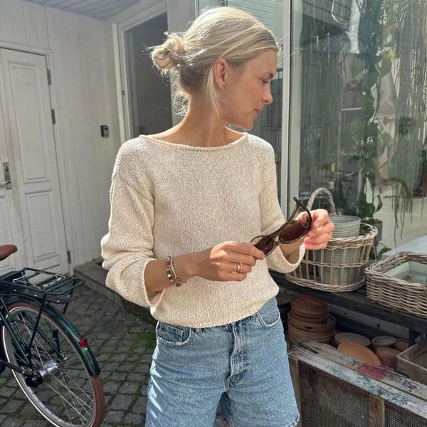 Hovedbilde Garnpakke Sevilla blouse PetiteKnit