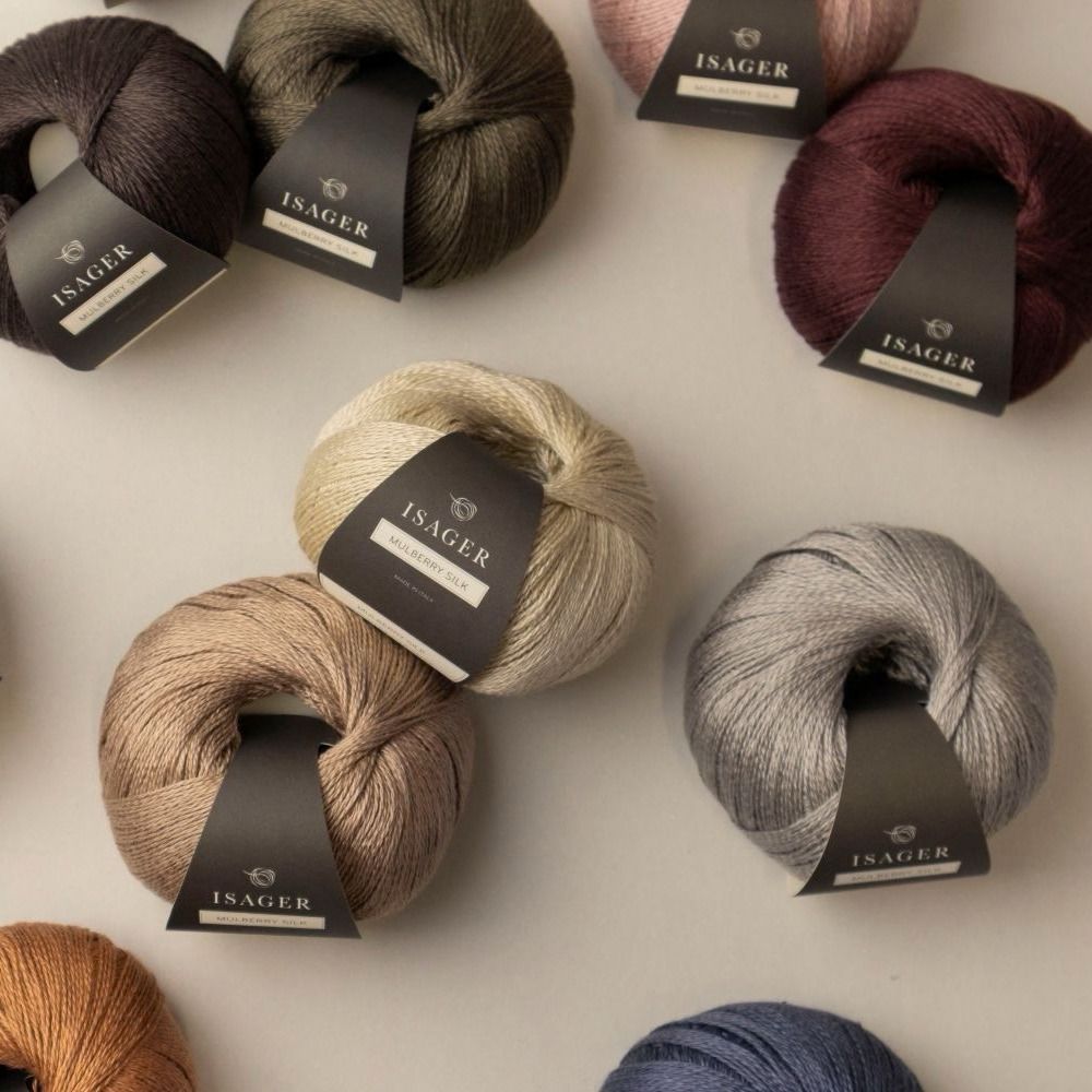 isagergarn garn silkmohair soft softfine tweed spinni tinny