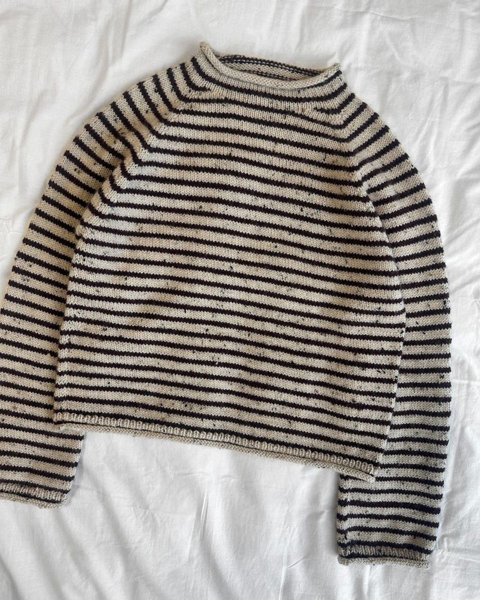 Mønster Frankie sweater Petiteknit