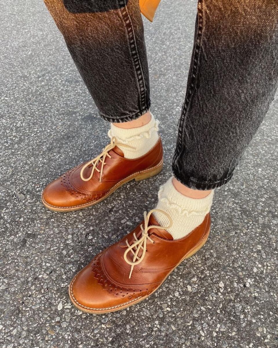 Garnpakke Ruffle Socks PetiteKnit
