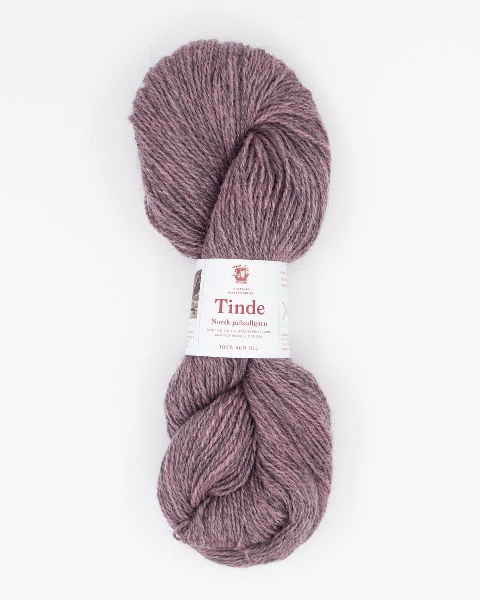 Tinde 652110 Rosa Pelsullgarn Hillesvåg